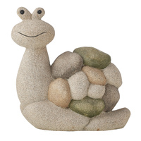 Willow &amp; Silk Arty Garden Snail Statue 36x16x36.5cm
