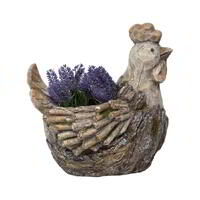 Willow &amp; Silk Rooster Planter