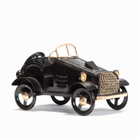 Willow &amp; Silk Metal 23cm Black Vintage Car Tabletop Ornament