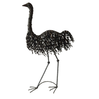 Willow &amp; Silk Large Emu Garden Ornament