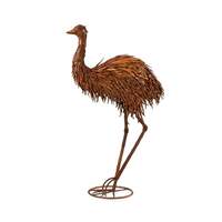 Willow &amp; Silk Emu Garden Statue