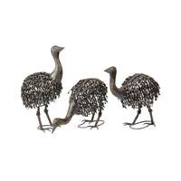 Willow &amp; Silk 3 Piece Assorted Emu Chicks