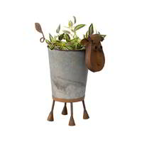 Sheep Pot Planter - Rust