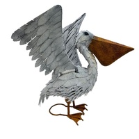 Willow &amp; Silk Flapping Elegance Pelican Statue