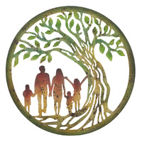 Willow &amp; Silk Laser Cut Family &amp; Tree of Life Wall Art