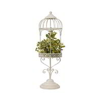 Willow &amp; Silk French Plant/Candle Holder Birdcage Stand