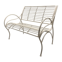 Willow &amp; Silk Riveria Garden Bench