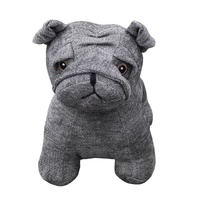 Willow &amp; Silk Grey French Bulldog Door Stopper