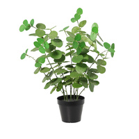 Willow &amp; Silk 48cm Potted Artificial Leafy Serenity Eucalyptus