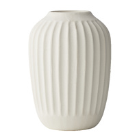 Willow &amp; Silk Camille White Vase 19x19x27cm