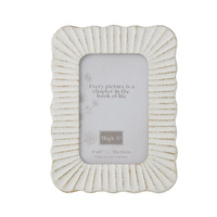 Willow &amp; Silk Sophia Photoframe 4x6 15.5x1.5x20.5cm