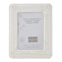 Willow &amp; Silk Willow Distressed 5x7 Photoframe 19x1.5x
