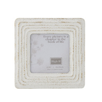 Willow &amp; Silk Willow Distressed 4x4 Photoframe 15.5x1.