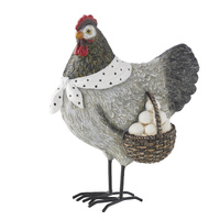 Willow &amp; Silk Cluck &amp; Collect Hen 21x13.5x25.5cm