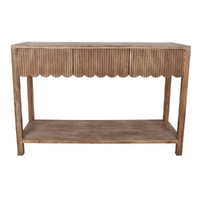Willow &amp; Silk Artisan Timber side Table 120x40x80.5cm