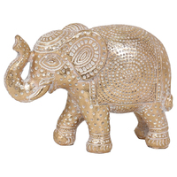 Willow &amp; Silk Resin Crafted 11cm Elephant Figurine/Table Ornament