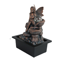 Willow &amp; Silk Mushroom Fairy 24x18x27cm