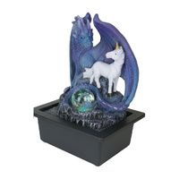 Willow &amp; Silk Dragon Unicorn 23x18x27cm