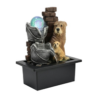 Willow &amp; Silk Puppy Pot  21x18x25cm