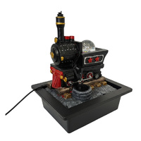 Willow &amp; Silk Steam Train 23x18x28cm