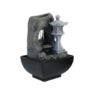 Willow &amp; Silk Raining Pagoda 14x14x20cm