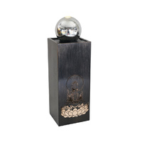 Willow &amp; Silk Water Buddha Shimmer 26x26x77cm