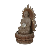 Willow &amp; Silk Glorified Buddha 22x22x40.5cm