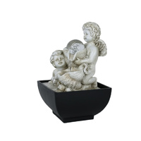 Willow &amp; Silk Shell Cherubs 14x14x20cm