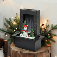 Willow &amp; Silk Santa Rain 21x18x25cm