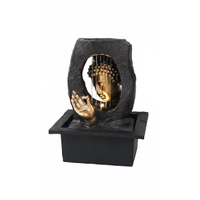 Willow &amp; Silk Gilt Raining Buddha 23x20x28cm