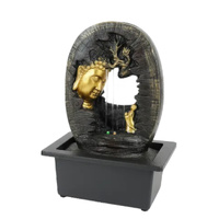 Willow &amp; Silk Raining Tranquil Buddha 24x18x27cm