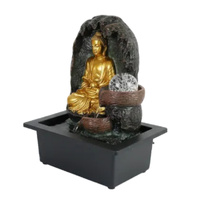 Willow &amp; Silk Grotto Buddha 24x18x27cm