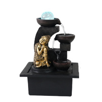 Willow &amp; Silk Gilt Napping Buddha 23x20x28cm