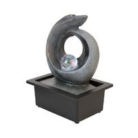 Willow &amp; Silk Spiral Art 21x19x27cm