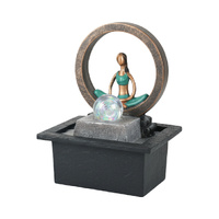 Willow &amp; Silk Yoga Circle 21x19x27cm