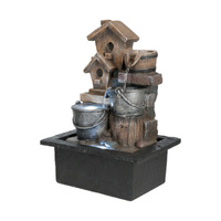 Willow &amp; Silk Birds Nest 21x19x27cm